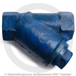 Фильтр магнитный сетчатый Y-образный чугунный Ду-25 (1") Ру-16 ВР (ВН) (Т<150°С) Мегастрой ФММ