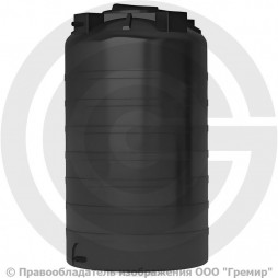 Ёмкость для воды без поплавка 5000 л черный Акватек ATV-5000
