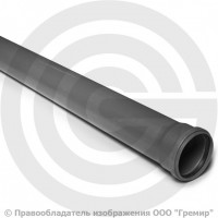 Труба НПВХ (ПВХ) канализационная серая Дн 110х3,2 безнапорная L=2м в/к ТУ 6-19-307-86 Агригазполимер Труба НПВХ (ПВХ) канализационная серая Дн 110х3,2 безнапорная L=2м в/к ТУ 6-19-307-86 Агригазполимер