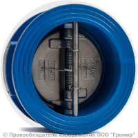 Клапан обратный двухстворчатый чугунный межфланцевый Ду-200 Ру-16 (Т<110°С) ств нерж CB3449 Tecofi Клапан обратный двухстворчатый чугунный межфланцевый Ду-200 Ру-16 (Т<110°С) ств нерж CB3449 Tecofi