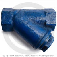 Фильтр магнитный сетчатый Y-образный чугунный Ду-32 (1 1/4") Ру-16 ВР (ВН) (Т<150°С) Мегастрой ФММ Фильтр магнитный сетчатый Y-образный чугунный Ду-32 (1 1/4") Ру-16 ВР (ВН) (Т<150°С) Мегастрой ФММ