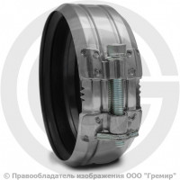 Хомут стальной оцинкованный SML Ду-125 Rapid Китай Хомут стальной оцинкованный SML Ду-125 Rapid Китай