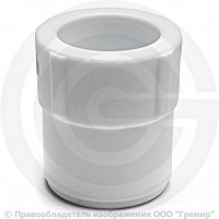 Муфта PP-R редукционная белая внутренняя-наружная пайка Дн 50-40 Pro Aqua Муфта PP-R редукционная белая внутренняя-наружная пайка Дн 50-40 Pro Aqua