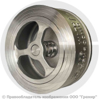 Клапан обратный осевой нержавеющий межфланцевый Ду-100 Ру-25 (Т<200°С) D71-H71W-16/25 ABRA Клапан обратный осевой нержавеющий межфланцевый Ду-100 Ру-25 (Т<200°С) D71-H71W-16/25 ABRA