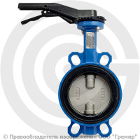 Затвор дисковый поворотный межфланцевый Ду-150 Ру-16 EPDM с нержавеющим диском Tecofi VPI4449-02EP Затвор дисковый поворотный межфланцевый Ду-150 Ру-16 EPDM с нержавеющим диском Tecofi VPI4449-02EP
