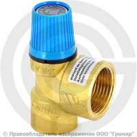 Клапан предохранительный пружинный латунный Ду 15-20 (G1/2"-G3/4") ВР (ВН) Рср=10бар (Т<110°С) SVW10 Watts Клапан предохранительный пружинный латунный Ду 15-20 (G1/2"-G3/4") ВР (ВН) Рср=10бар (Т<110°С) SVW10 Watts