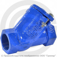 Клапан обратный шаровый чугунный муфтовый Ду-65 Ру-16 ВР (ВН) (Т<80°С) шар сталь+NBR Benarmo Клапан обратный шаровый чугунный муфтовый Ду-65 Ру-16 ВР (ВН) (Т<80°С) шар сталь+NBR Benarmo