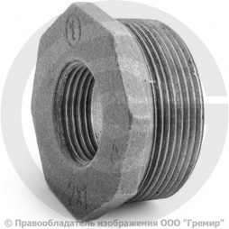 Футорка чугунная НР-ВР (НАР-ВН) Ду 50-25 (2"-1") Fittex PLUS