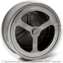 Клапан обратный осевой нержавеющий AISI 304 межфланцевый Ду-100 (4") Ру-40 (Т<250°С) NK-CSP100/4