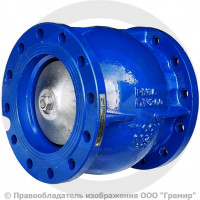 Клапан обратный осевой чугунный фланцевый Ду-80 Ру-16 (Т<80°С) диск чугун CA3241 Tecofi Клапан обратный осевой чугунный фланцевый Ду-80 Ру-16 (Т<80°С) диск чугун CA3241 Tecofi