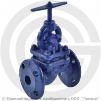 Клапан запорный чугунный фланцевый Ду-40 Ру-25 (Т<150°С) 15кч16п Луидор Клапан запорный чугунный фланцевый Ду-40 Ру-25 (Т<150°С) 15кч16п Луидор