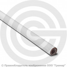Труба PP-R белая армированная алюминием Дн 40х6,7 Pn-20 SDR6 (Т<95°С) L=4м Pro Aqua Duo