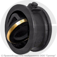 Клапан обратный поворотный чугунный межфланцевый Ду-100 Ру-16 (Т<225°С) 19ч21бр Мегастрой Клапан обратный поворотный чугунный межфланцевый Ду-100 Ру-16 (Т<225°С) 19ч21бр Мегастрой