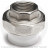 Муфта PP-R комбинированная разъемная белая ВР (ВН) Дн 20-1/2&quot; VALFEX