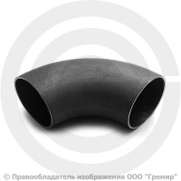 Отвод П90 108х4 (Ду-100) стальной (Ст.20) 90 градусов ГОСТ 17375 Отвод П90 108х4 (Ду-100) стальной (Ст.20) 90 градусов ГОСТ 17375