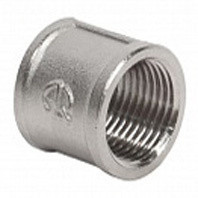 Муфта латунная ВР (ВН) Ду-32 (1 1/4") никель SantechSystems Муфта латунная ВР (ВН) Ду-32 (1 1/4") никель SantechSystems