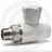 Кран PP-R Дн 25-3/4&quot; НР (НАР) прямой для радиатора белый VALFEX