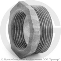 Футорка чугунная НР-ВР (НАР-ВН) Ду 50-40 (2"-1 1/2") Fittex PLUS Футорка чугунная НР-ВР (НАР-ВН) Ду 50-40 (2"-1 1/2") Fittex PLUS