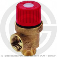 Клапан предохранительный угловой латунный Ду 15-20 (G1/2"-G3/4") Ру-16 НР-ВР (НАР-ВН) Рср=3бар Benarmo Клапан предохранительный угловой латунный Ду 15-20 (G1/2"-G3/4") Ру-16 НР-ВР (НАР-ВН) Рср=3бар Benarmo