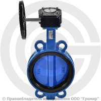 Затвор дисковый поворотный межфланцевый с редуктором Ду-150 Ру-16 EPDM с чугунным диском Benarmo EURO Затвор дисковый поворотный межфланцевый с редуктором Ду-150 Ру-16 EPDM с чугунным диском Benarmo EURO