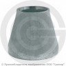Переход 57х3-45х2,5 (Ду 50-40) оцинкованный концентрический ГОСТ 17378